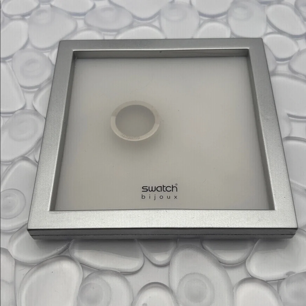 Swatch Bijoux Iron Railing Stainless Steel ring - size 11